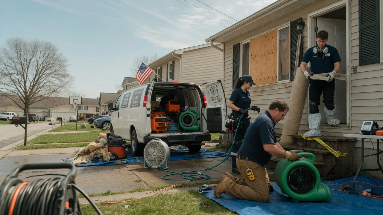 Water Damage Restoration in Owensville, OH near me